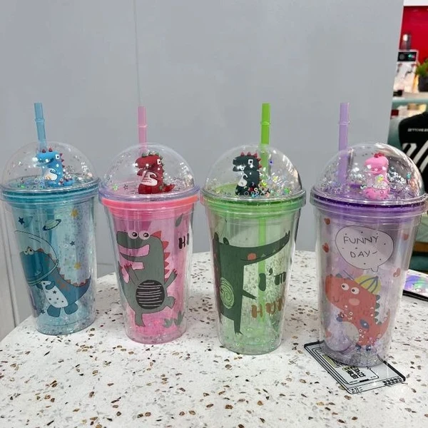 LED Teddy Sipper Glass