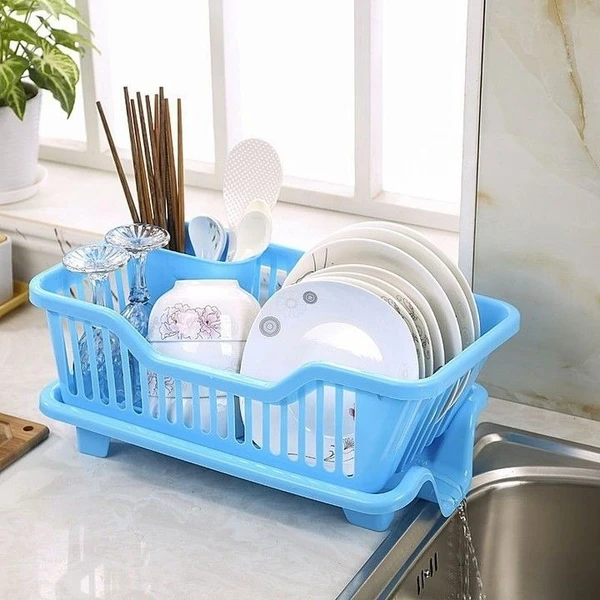 3in1 Dish Drain Basket