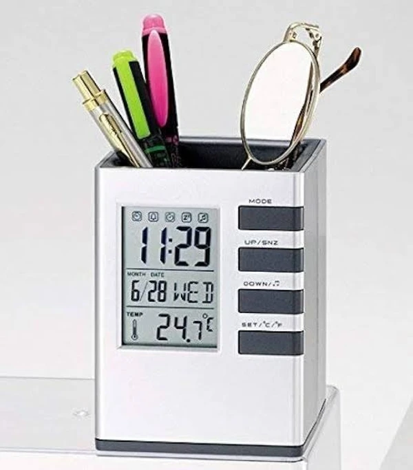 Cube Desk Stand Clock