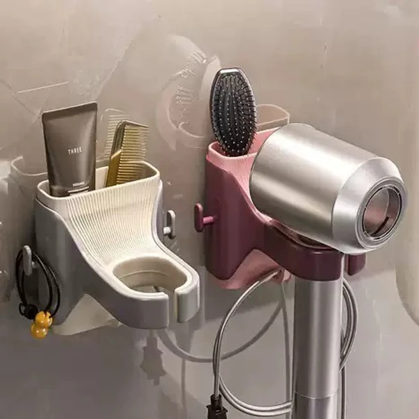 Wall Mounted Hair Dryer Holder (Imported)