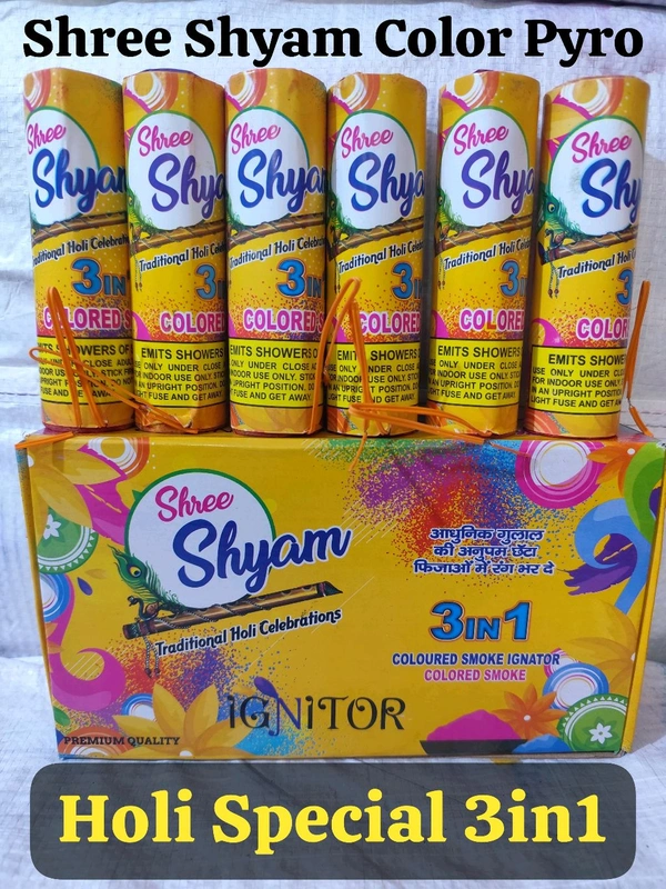 Shree Shyam Colour Pyro (3in1)- Single 