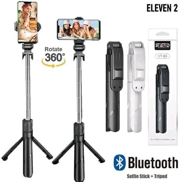 Bluetooth Selfie Stick With Inbuilt Tripod 