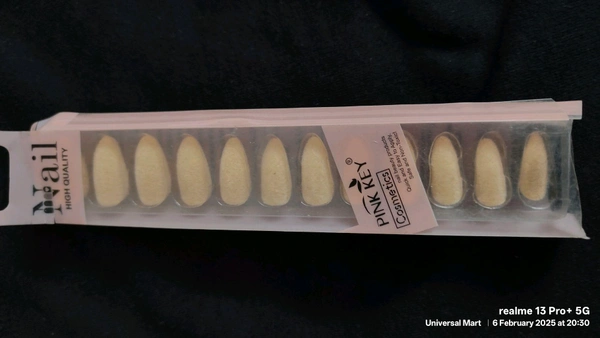 Artificial Nail Velvet Finish