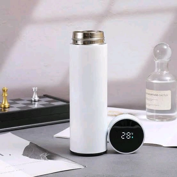 White Temperature Flask Bottle
