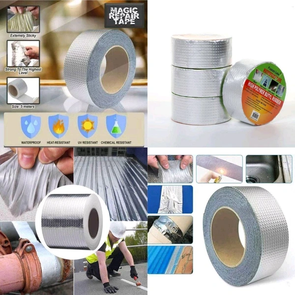 Almunium Butyle Tape 2.5 inch (Imported)