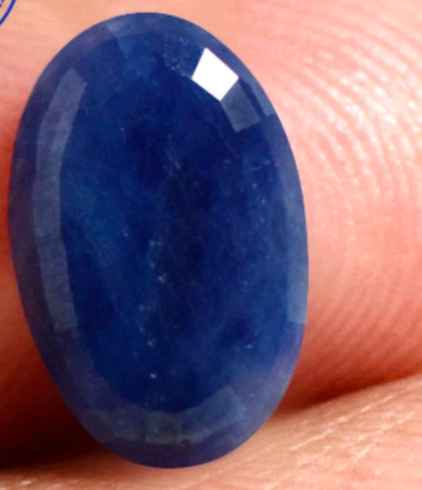 Natural Blue Sapphire Stone (Certified by GIA / IGJTL / IGI ) African Mine Neelam Stone Unheated UntreatedCODE = BlueSapphire4216 - Navy Blue