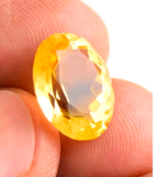 Natural Citrine Stone (Certified by GIA / IGJTL / IGI ) Africa Mines Sunela Stone Unheated UntreatedCODE = Citrine22734 - Amber