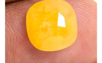 Natural Yellow Sapphire Gemstone (Certified by GIA / IGI / IGJTL ) Burma Mines Pukhraj Stone Unheated UntreatedCODE = Pukhraj19279 - Yellow