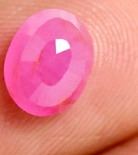 Natural Ruby Stone (Certified by GIA / IGJTL / IGI ) Old Burma Mines Unheated UntreatedCODE = Ruby6213 - Magenta / Fuchsia