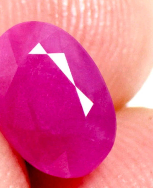 Natural Ruby Stone (Certified by GIA / IGJTL / IGI ) Old Burma Mines Unheated UntreatedCODE = Ruby6421 - Magenta / Fuchsia