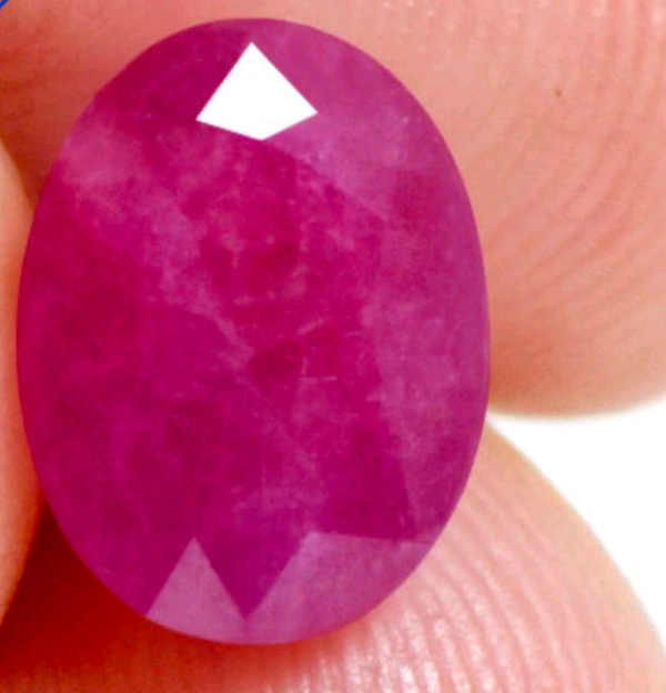 Natural Ruby Stone (Certified by GIA / IGJTL / IGI ) Old Burma Mines Unheated UntreatedCODE = Ruby6479 - Magenta / Fuchsia