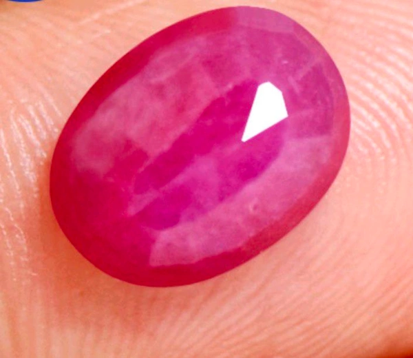 Natural Ruby Stone (Certified by GIA / IGJTL / IGI ) Old Burma Mines Unheated UntreatedCODE = Ruby6479 - Magenta / Fuchsia