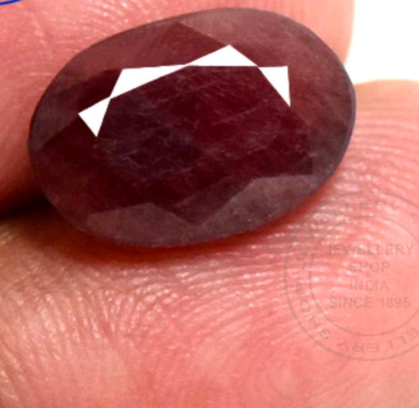 Natural Ruby Stone (Certified by GIA / IGJTL / IGI ) African Mines Unheated UntreatedCODE = Ruby6068 - Morocco Brown