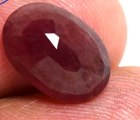 Natural Ruby Stone (Certified by GIA / IGJTL / IGI ) African Mines Unheated UntreatedCODE = Ruby6068 - Morocco Brown