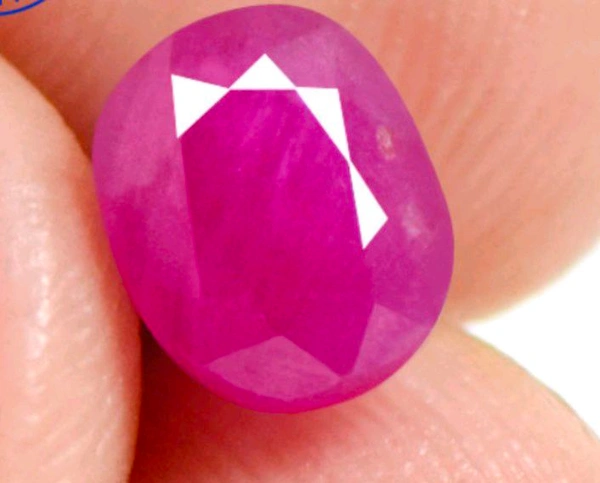 Natural Ruby Stone (Certified by GIA / IGJTL / IGI ) Old Burma Mines Unheated UntreatedCODE = Ruby6431 - Magenta / Fuchsia