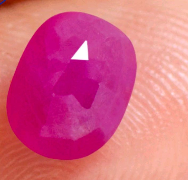 Natural Ruby Stone (Certified by GIA / IGJTL / IGI ) Old Burma Mines Unheated UntreatedCODE = Ruby6431 - Magenta / Fuchsia