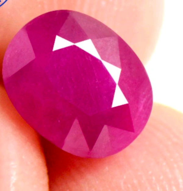 Natural Ruby Stone (Certified by GIA / IGJTL / IGI ) Old Burma Mines Unheated UntreatedCODE = Ruby6533 - Purple