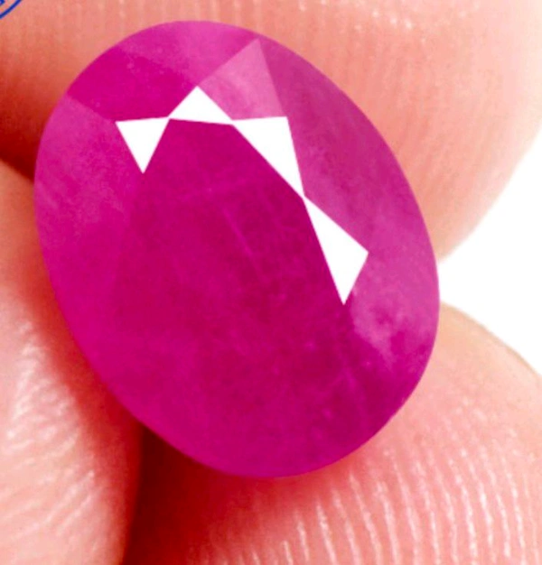 Natural Ruby Stone (Certified by GIA / IGJTL / IGI ) Old Burma Mines Unheated UntreatedCODE = Ruby6516 - Purple