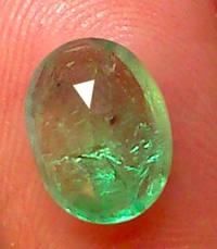 Natural Emerald Stone (Certified by GIA / IGJTL / IGI ) Zambia Mines Panna Stone Unheated UntreatedCODE = Emerald3156 - Green