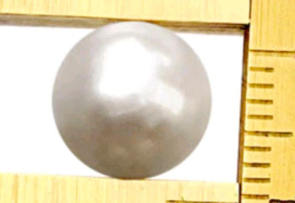 Pearl Stone (Certified by GIA / IGJTL / IGI ) South Sea Seep Moti, Heavy Weight RoundCODE = Pearl2707 - White