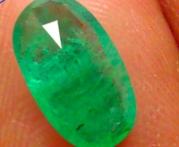 Natural Emerald Stone (Certified by GIA / IGJTL / IGI ) Zambia Mines Panna Stone Unheated UntreatedCODE = Emerald3643 - Japanese Laurel