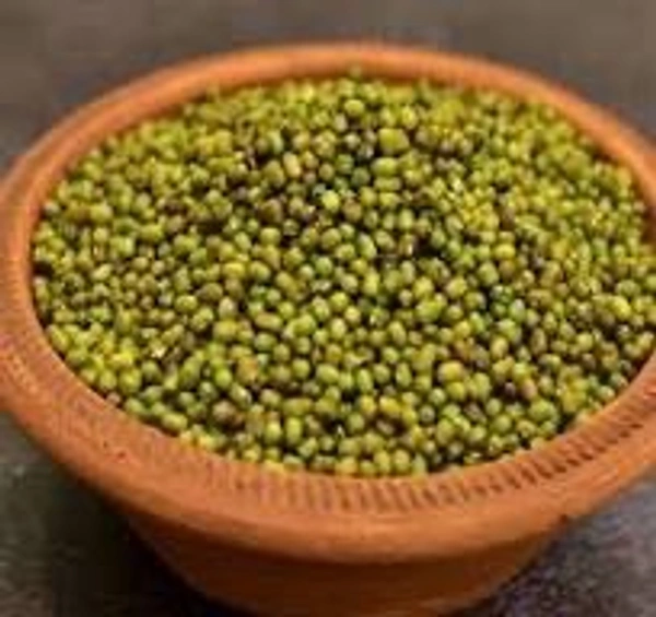 Organic Unpolished Moong Dal (Whole) - 1kg