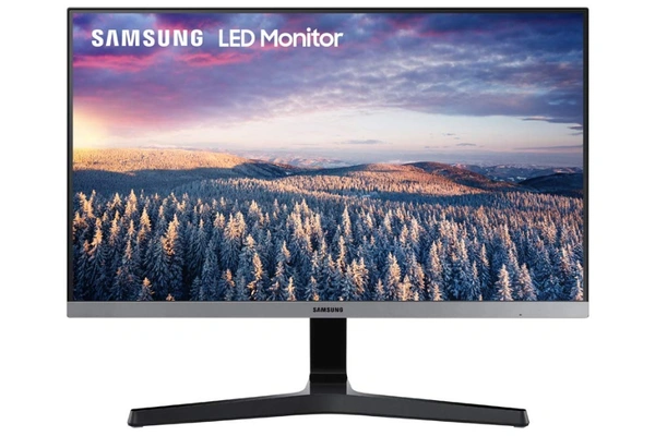 Samsung LS24RFHWXXL MED Monitor - Silver Grey, 24 Inches
