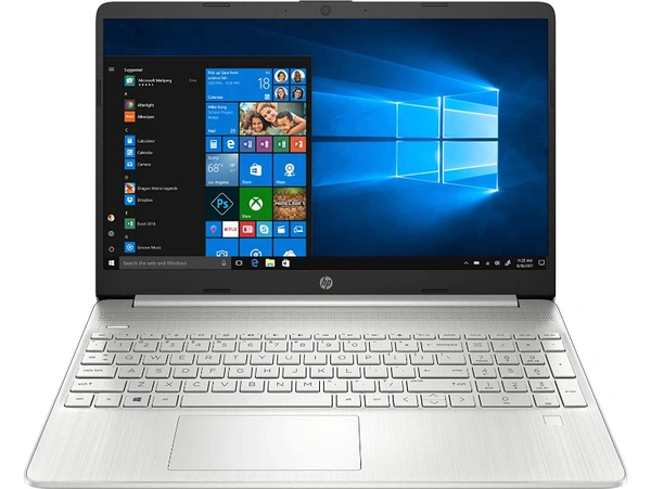 Hewlett Packard HP 15s-fq2535TU) Thin & Light 11th Gen Core i5 Laptop, 8 GB RAM, 512GB SSD, 15.6-inch (39.62 cms) FHD Screen, Windows 10, MS Office (15s-fq2535TU) - N.Silver