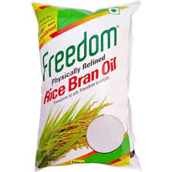 Freedom Ricebran Oil - 1 Lit, Web Orange