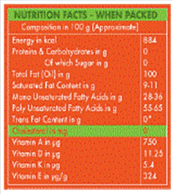 Hello Life Sunflower Oil - Web Orange, 15 Lit