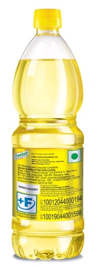 Freedom Refined Sunflower Oil - Web Orange, 1 Lit