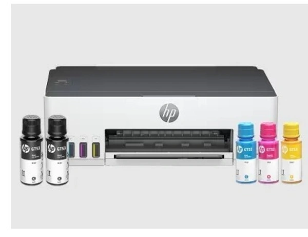 HP Smart Tank 210 Single Function WiFi Color Ink Tank Printer with 1 Extra Black Ink Bottle and Up to 8000 Black & 6000 Pages of Ink in box  (5 Ink Bottles Included) - Black