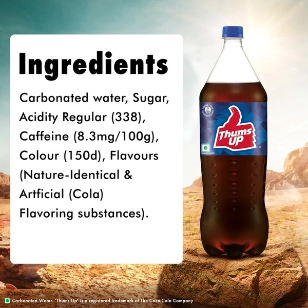 THUMS UP Thums Up 2.25 L - 2.25 lit, Rustic Red