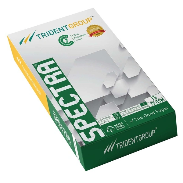 Trident Spectra Copy Paper Fs 1 Ream 1 N - Legal, White