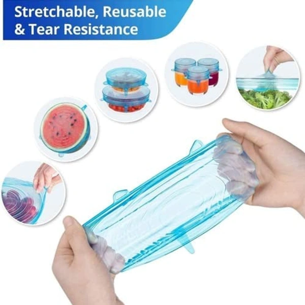 Flexible Silicon Stretch Lids