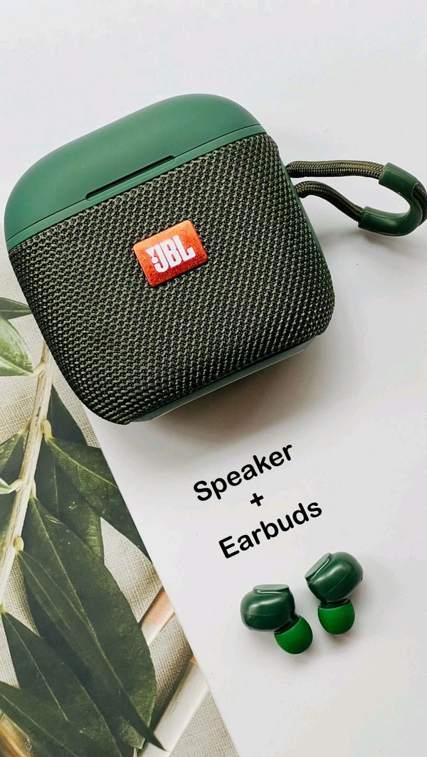 JBL combo Speaker + buds - Royal Blue