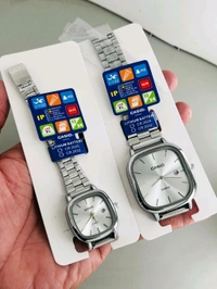 CASIO COUPLE WATCH - White