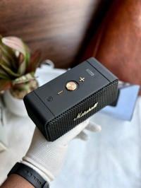 SMALL MARSHALL EMBERTON SPEAKER - Black