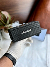 SMALL MARSHALL EMBERTON SPEAKER - White