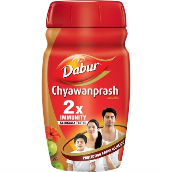 DABUR CHAVANPRASH 500G - Green, Yellow