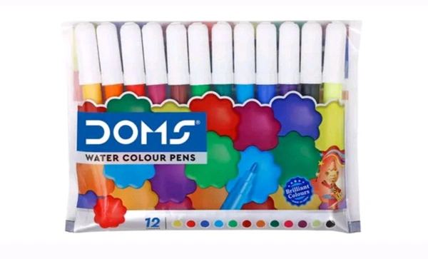 Water Colour Pens (Sketch Pen) Mini 12 Shades - 1Pc