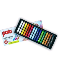POLO OIL PASTEL 16 SHADES PAPER BOX - 1pc