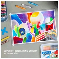 DOMS OIL PASTEL 50 SHADES PAPER BOX - 1pc