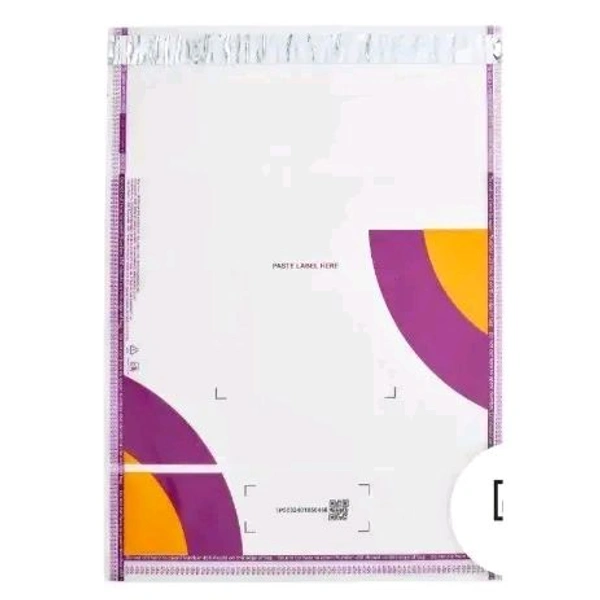 Meesho Transparent Bar Coded courier Bag No POD 14*10 - 20pcs