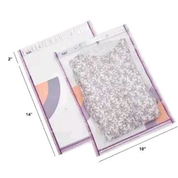 Meesho Transparent Bar Coded courier Bag No POD 14*10 - 20pcs