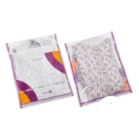 Meesho Transparent Bar Coded courier Bag No POD 14*10 - 50pcs