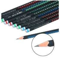 Doms Fusion Xtra Super Dark Pencil(Pack of 10 Pencils, 1 Erasener) - 1pc