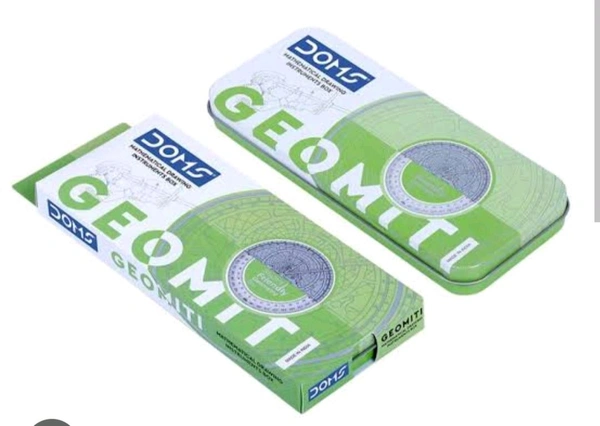 DOMS GEOMITY GEOMETRY BOX - Green, 1pc