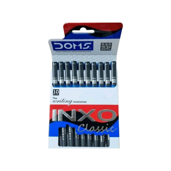 Doms Inxo Classic Ballpoint Pen | Blue - 5Pc