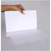 Transparent A4 Sliding Bar Report Covers - Pack of 10 - 1 Pac